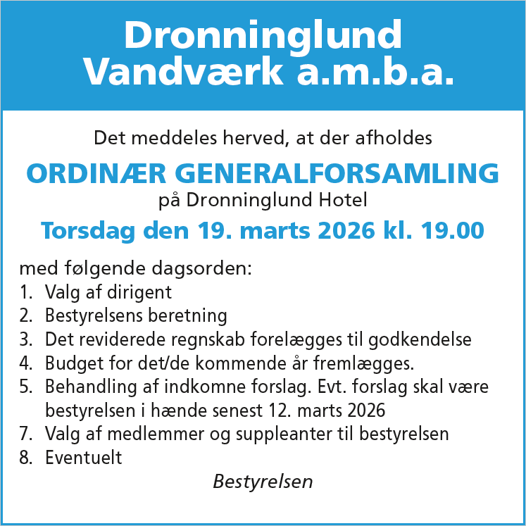Generalforsamling 2026